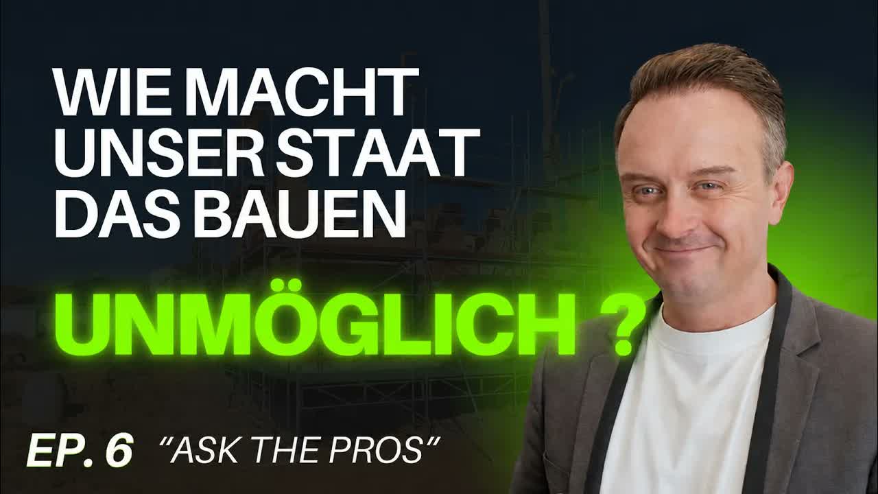 Warum BAUEN IN DEUTSCHLAND SO TEUER ist 🚧 – und was KI daran ändern kann 🤖 | Falk Deparade
